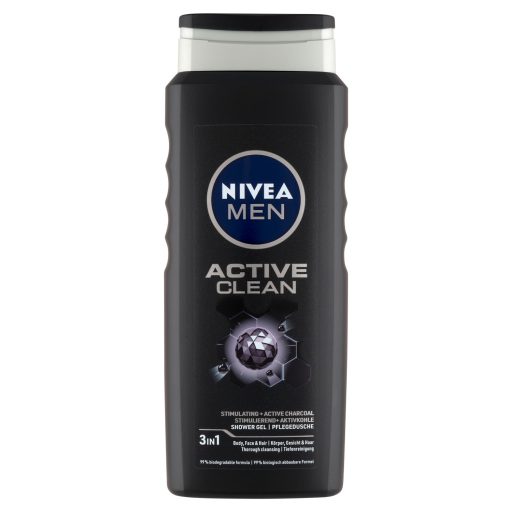 NIVEA MEN Active Clean tusfürdő 500 ml