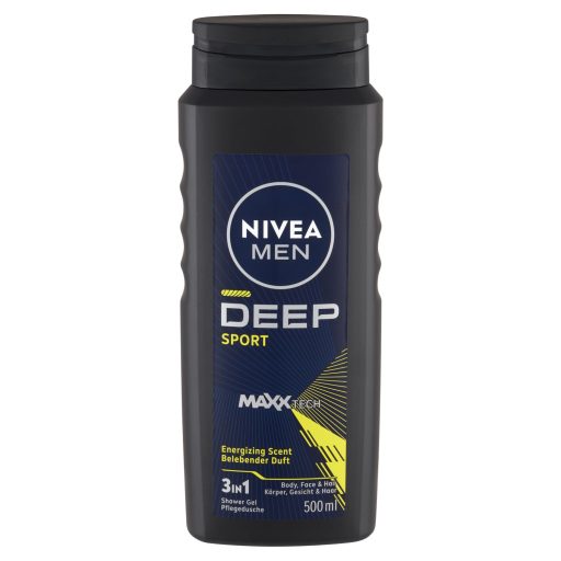 Nivea MEN tusfürdő 500ml Deep Sport