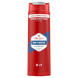   Old Spice Whitewater Férfi Sampon és Tusfürdő, Hosszan Tartó Frissesség, 400 ml