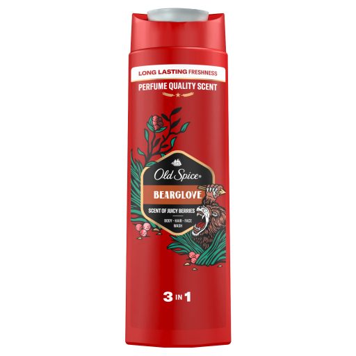 Old Spice Super Mario Special Edition 3 az 1-ben Sampon és Tusfürdő, 400 ml