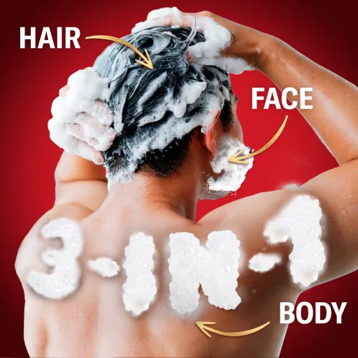 Old Spice Deep Sea Férfi Sampon és Tusfürdő, Hosszan Tartó Frissesség, 400 ml