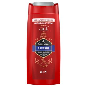   Old Spice Captain Férfi 3 az 1-ben Sampon és Tusfürdő, 675 ml