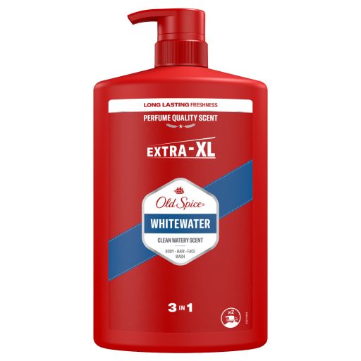 Old Spice Whitewater Férfi 3 az 1-ben Sampon és Tusfürdő, 1000 ml