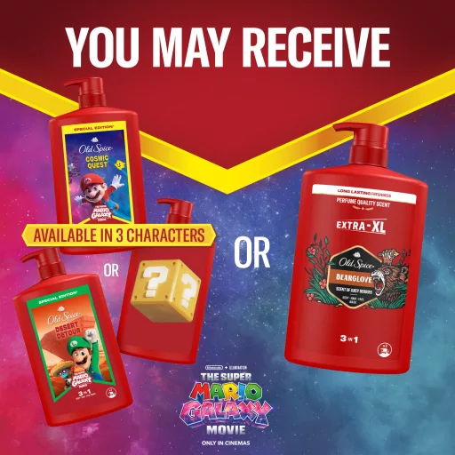 Old Spice tusfürdő 1l 3in1 Bearglove