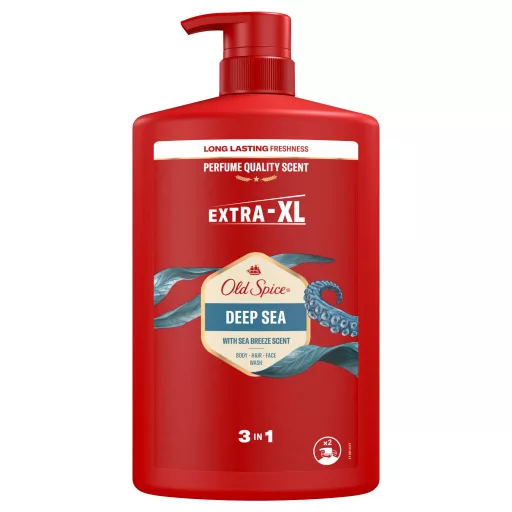 Old Spice Deep Sea 3 az 1-ben Tusfürdő, 1000 ml
