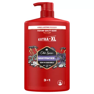 Old Spice Night Panther 3 az 1-ben Tusfürdő, 1000 ml
