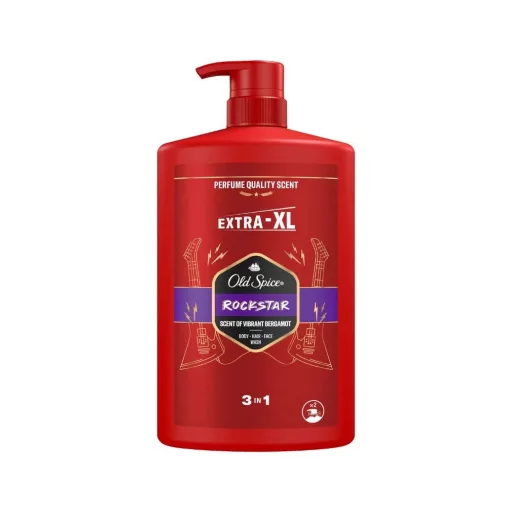 Old Spice tusfürdő 1l Rockstar 3in1 pumpás