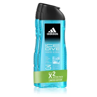 Adidas tusfürdő 2x400ml Ice Dive férfi