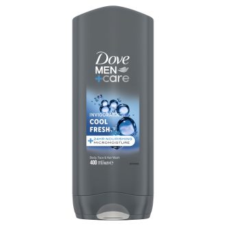   Dove Men+Care Invigorating Cool Fresh tusfürdő testre, arcra, hajra 400 ml