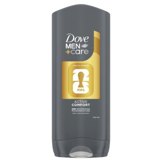   Dove Men+Care FIFA Active Comfort tusfürdő testre, arcra, hajra 400 ml