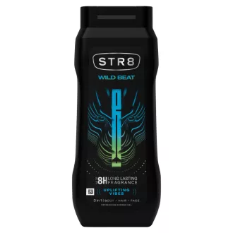 STR8 Wild Beat frissítő tusfürdő 400 ml