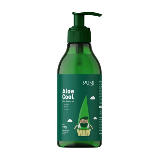Yumi tusfürdő 400ml Men Cool Aloe Vera férfi