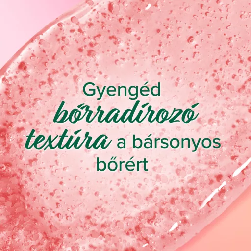 Palmolive Gentle Massage bőrradírozó tusfürdő cseresznyevirág és eper illattal 250 ml