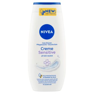 NIVEA Creme Sensitive gyengéd krémtusfürdő 250 ml