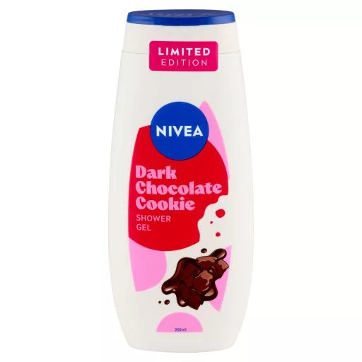 NIVEA Dark Chocolate Cookie kényeztető tusfürdő 250 ml