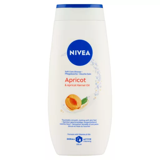 NIVEA Apricot & Apricot Kernel Oil krémtusfürdő 250 ml