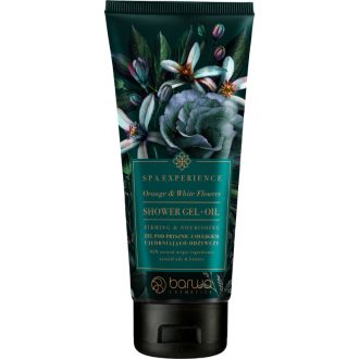   Barwa tusfürdő és olaj 200ml feszesítő és tápláló Orange & White Flowers