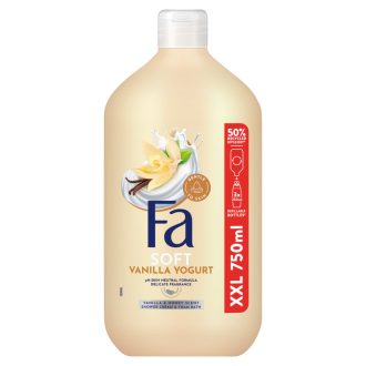   Fa Soft Vanilla Yogurt krémtusfürdő és habfürdő vanília és méz illattal 750 ml
