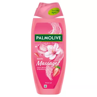   Palmolive Thermal Spa Gentle Massage bőrradírozó tusfürdő cseresznyevirág és eper illattal 500 ml