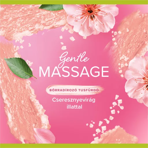 Palmolive Thermal Spa Gentle Massage bőrradirozó tusfürdő cseresznyevirág illattal 500 ml