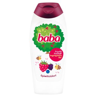   Baba Gyümölcsöskert frissítő tusfürdő bogyósgyümölcs illattal 400 ml