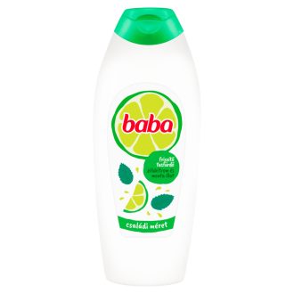   Baba zöldcitrom és menta illat frissítő tusfürdő 750 ml