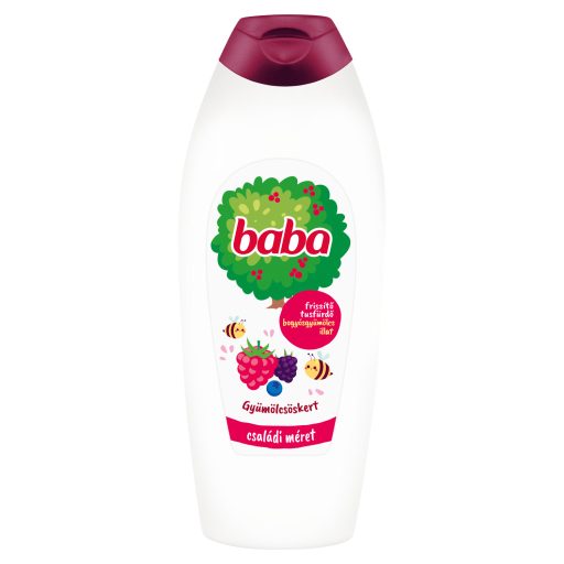 Baba Gyümölcsöskert frissítő tusfürdő bogyósgyümölcs illattal 750 ml