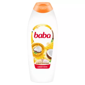   Baba Trópusi Limonádé frissítő tusfürdő ananász és kókusz illat 750 ml