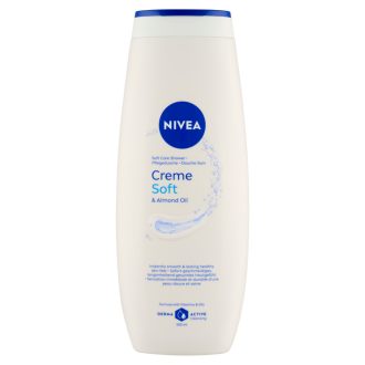 NIVEA Creme Soft & Almond Oil krémtusfürdő 500 ml