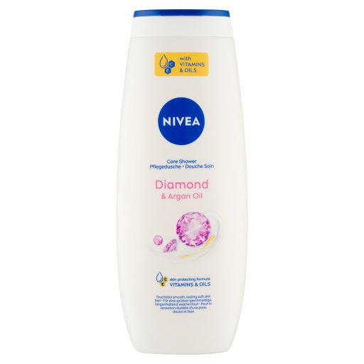 NIVEA Diamond & Argan Oil krémtusfürdő 500 ml