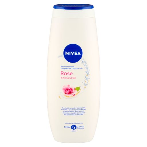 NIVEA Rose & Almond Oil krémtusfürdő 500 ml
