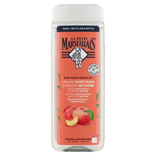 Le Petit Marseillais tusfürdő 400ml őszibarack & nektarin