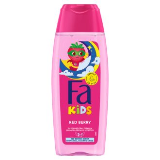   Fa Kids 3 az 1-ben tusfürdő és sampon piros bogyós gyümölcs illattal 250 ml
