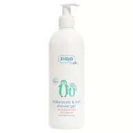   Ziaja Baby baba és gyermek tusfürdő testre és hajra 6 hónapos kortól 400 ml