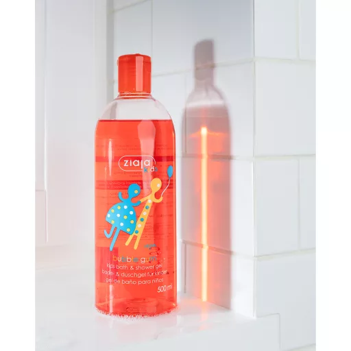 Ziaja Kids gyermek habfürdő és tusfürdő rágógumi illattal 500 ml