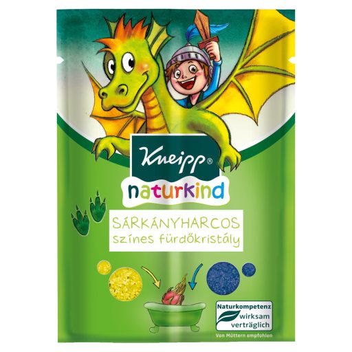 Kneipp naturkind fürdőkristály 40g Sárkányharcos színes