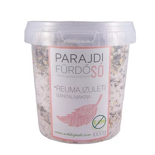 Parajdi Fürdősó 1000g Reuma-Ízületi Bántalmakra Valódi Gyógynövényekkel