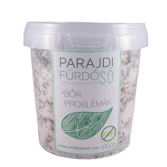  Parajdi Fürdősó 1000g Bőr Problémák Kezelésére Valódi Gyógynövényekkel