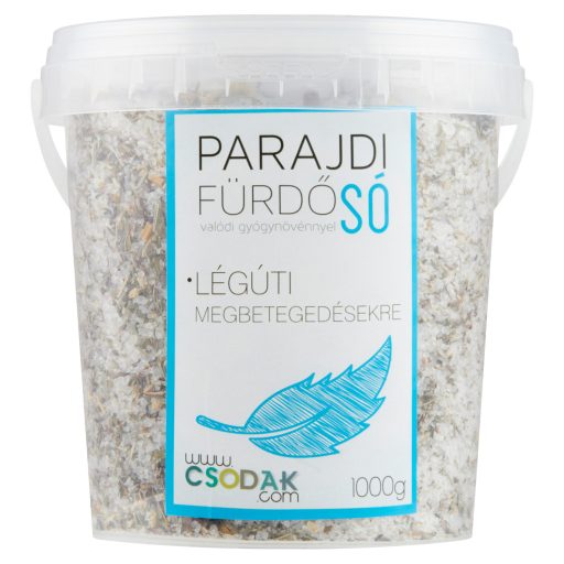 Parajdi fürdősó valódi gyógynövénnyel, légúti megbetegedésekre 1000 g