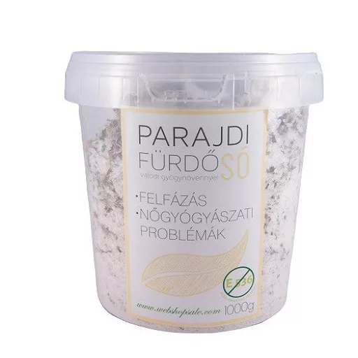 Parajdi Fürdősó 1000g Felfázás, Nőgyógy. Problémákra Valódi Gyógynövényekkel