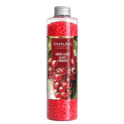 Yamuna fürdősó 265g Vörös szőlő