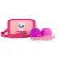 Funimals fürdőgolyó 2x105g + meglepetés figurával + pink táska