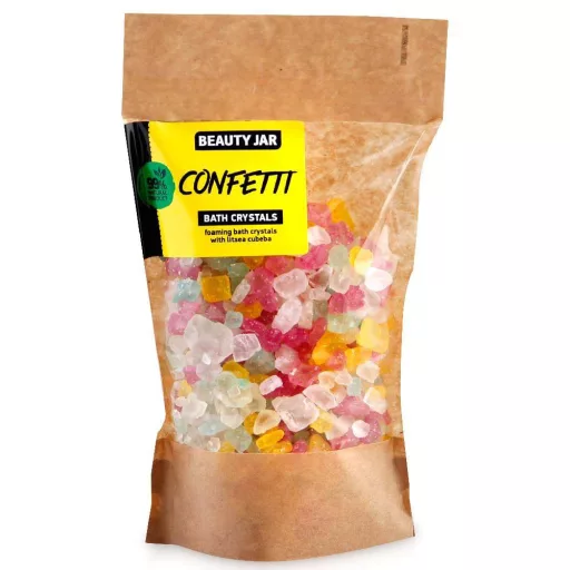 Beauty Jar fürdőkristály 600g Habos confetti