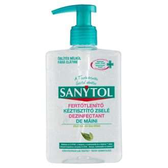   Sanytol fertőtlenítő kéztisztító zselé zöld tea 250 ml