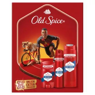   Old Spice Ironman Ajándékszett Whitewater Stift Dezodorral, Sprayvel és Tusfürdővel