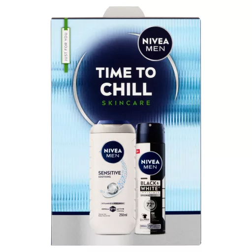 NIVEA MEN Time to Chill ajándékcsomag