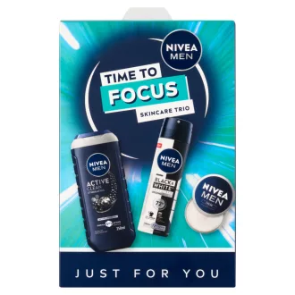 NIVEA MEN Time to Focus ajándékcsomag