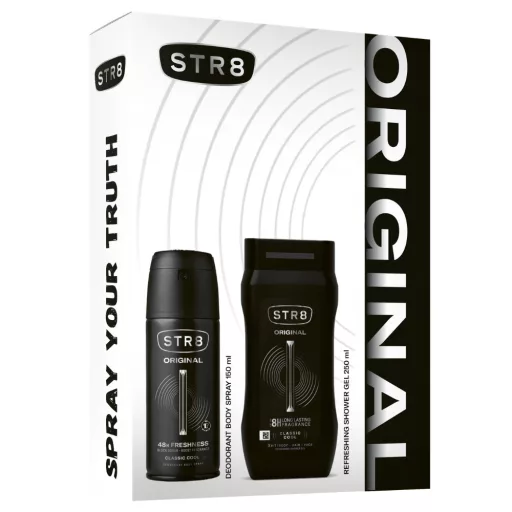 STR8 ajándékcs. Original deo 150ml + tusf 250ml