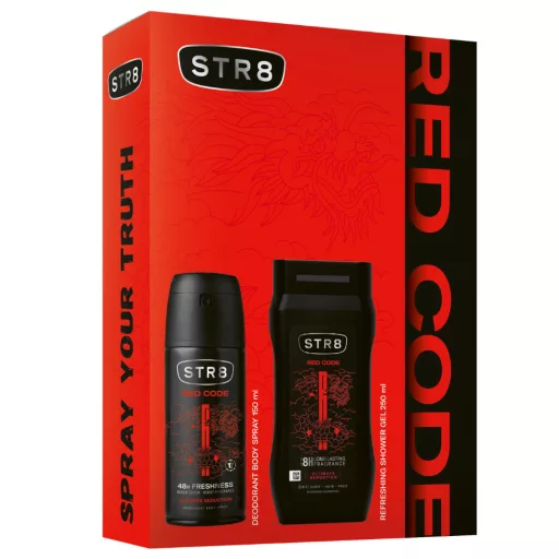 STR8 ajándékcs. Red Code deo 150ml + tusf 250ml