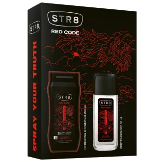   STR8 ajándékcs. Red Code Natural spray 85ml + tusfürdő 250ml